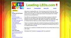 Desktop Screenshot of leading-leds.com
